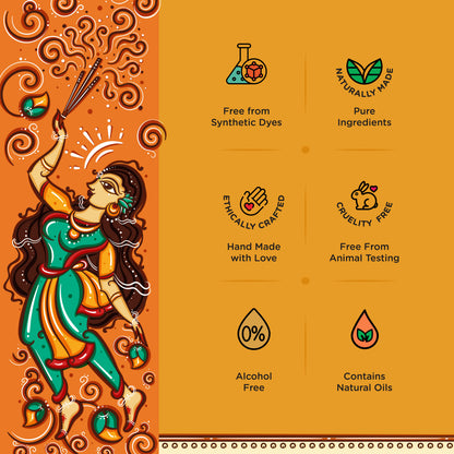 Kesar Chandan Incense Sticks (Set of 45)