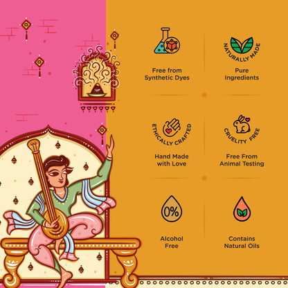 Indian Rose Dhoop Cones (Set of 45)