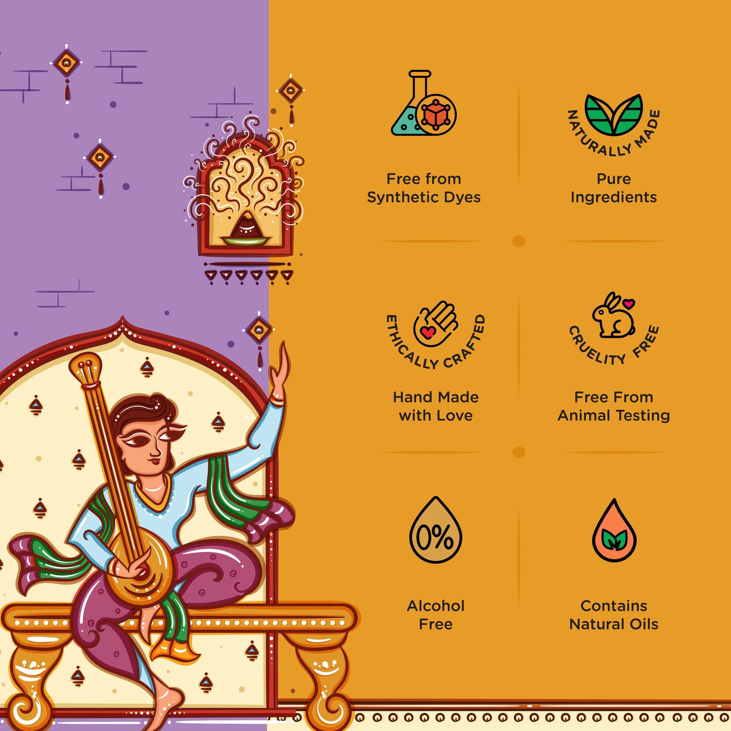 Patchouli Dhoop Cones (Set of 45)