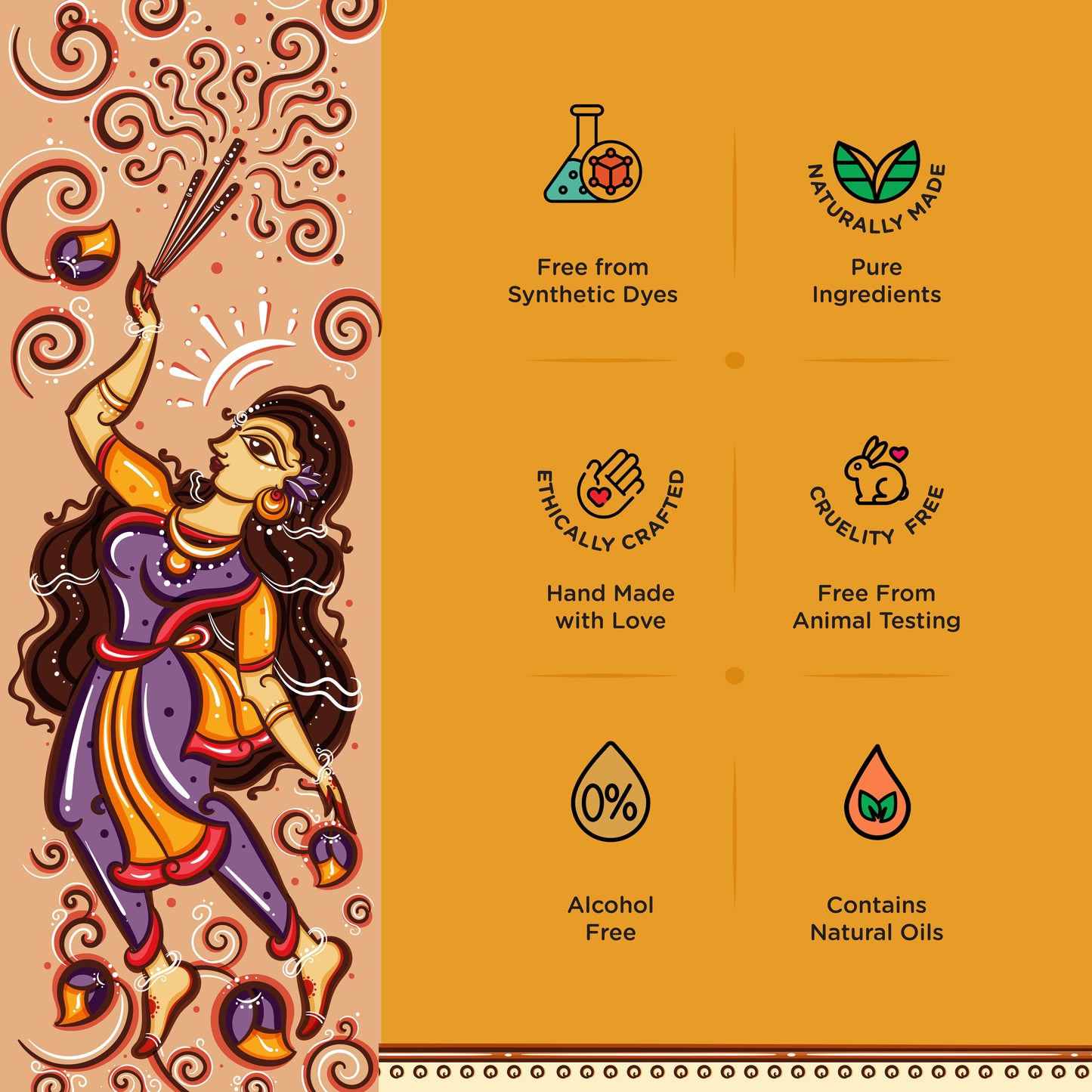 Amber Oudh Incense Sticks(Set of 45)