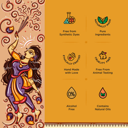 Amber Oudh Incense Sticks(Set of 45)