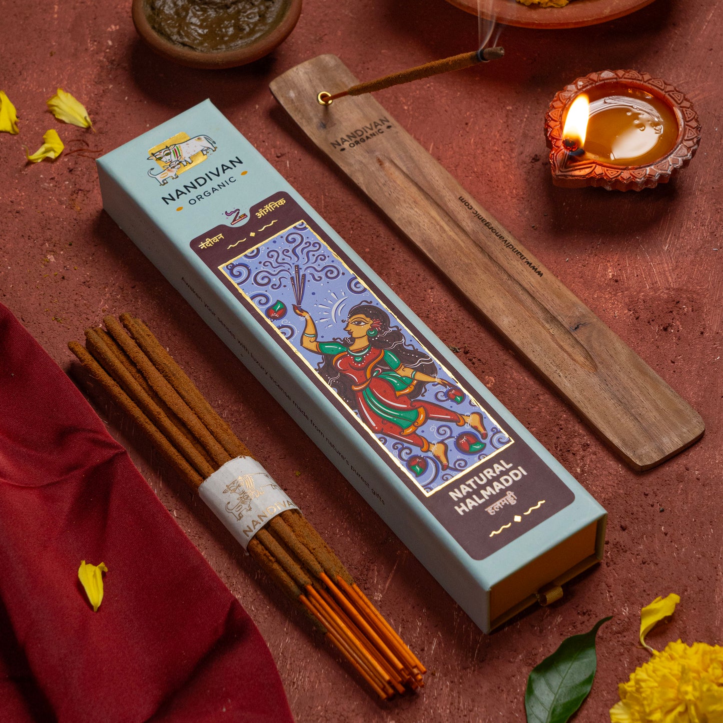 Halmaddi Incense Sticks(Set of 45)